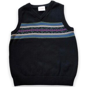 Hanna Andersson Size 120 (6-7) Sweater Vest - faire isle in excellent condition.
